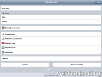 pingpocket.fr website preview