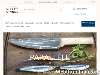boutique-opinel-musee.com website preview
