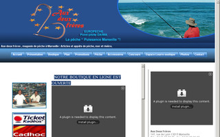 auxdeuxfreres.com website preview