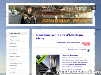 atlantique-peche.com website preview