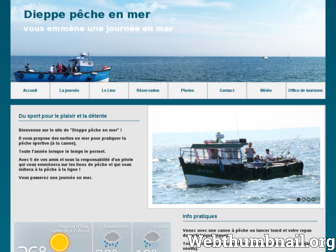 dieppepecheenmer.com website preview