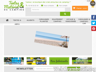 tentes-materiel-camping.com website preview