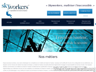 skyworkers.fr website preview