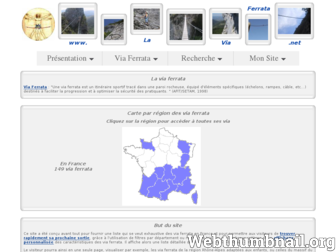 laviaferrata.net website preview