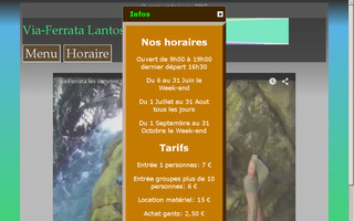 via-ferrata-lantosque.fr website preview