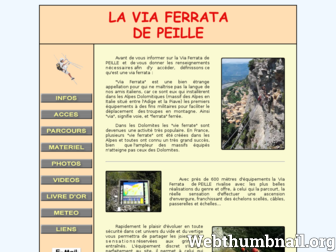 peille.free.fr website preview