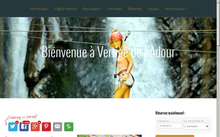 viaferrata-pyrenees.com website preview