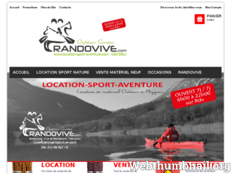 location-sport-aventure.com website preview