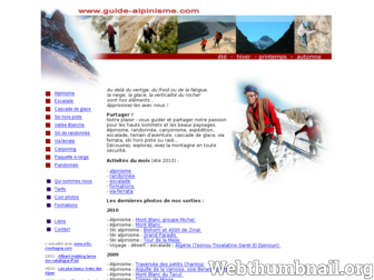 guide-alpinisme.com website preview