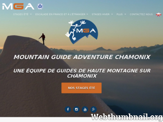 mountain-guide-adventure.com website preview