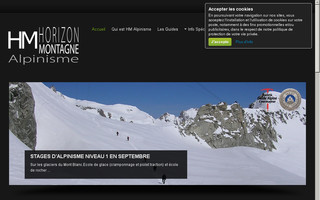 ecolealpinisme.fr website preview