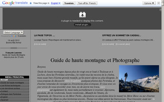 francoislaurens.com website preview