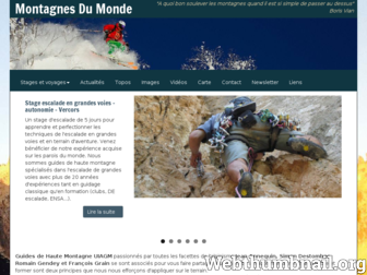montagnesdumonde.fr website preview