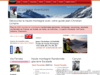 haute-montagne.net website preview