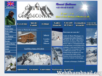 gui-de-chamonix.com website preview