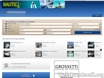 annoncesbateau.com website preview