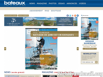 bateauxonline.fr website preview