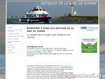 bateau-baie-somme.com website preview