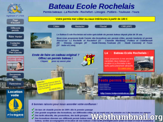 bateauecole.net website preview