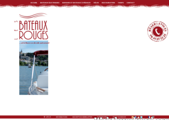 lesbateauxrouges.com website preview