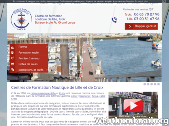 lille-permis-bateau.com website preview