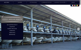 portovecchiomarine.fr website preview