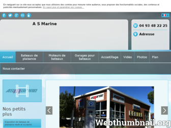 as-marine-vente-bateaux.fr website preview