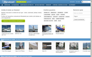 wanaboat.fr website preview