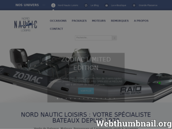 nordnautic.fr website preview
