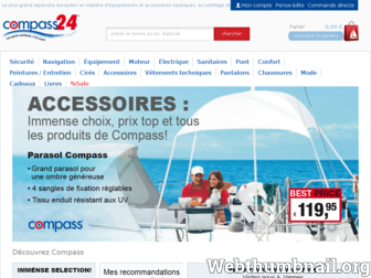 compass24.fr website preview
