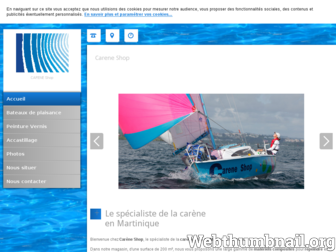 materiel-bateau-carene-shop.fr website preview