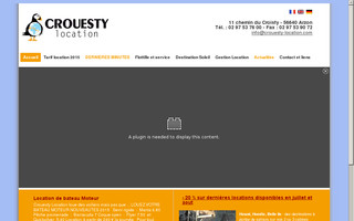 crouesty-location.com website preview