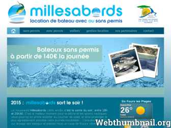 millesabords-nautic.fr website preview