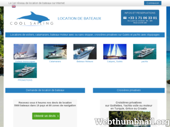 coolsailing.com website preview