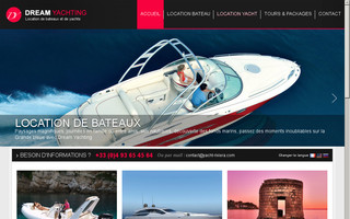 yacht-riviera.com website preview