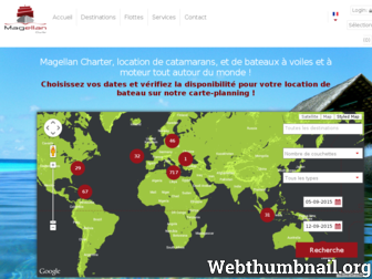 magellan-charter.fr website preview