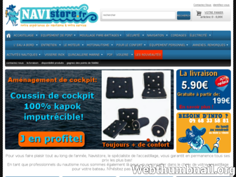 navistore.fr website preview