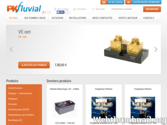 pkfluvial.com website preview