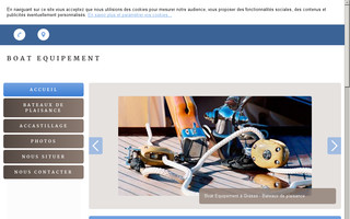 boat-equipement.fr website preview