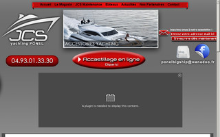 jcsyachtingponel.com website preview