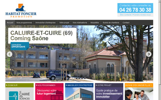 habitat-foncier.fr website preview