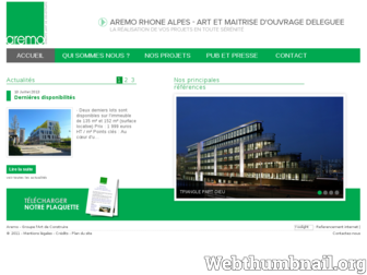 aremo.art-de-construire.fr website preview