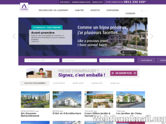 cogedim-logement.com website preview