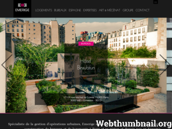 emerige.com website preview