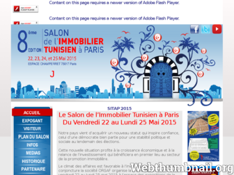 sitap.fr website preview