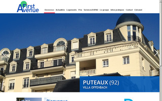 first-avenue.fr website preview