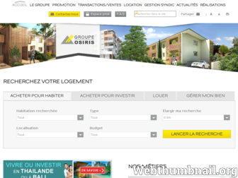 groupe-osiris.com website preview