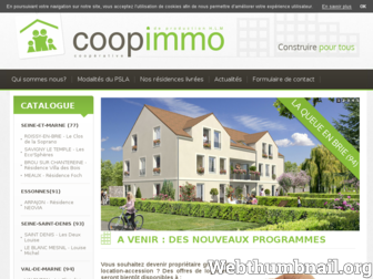 coopimmo.com website preview