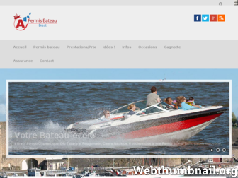 permis-bateau-brest.fr website preview