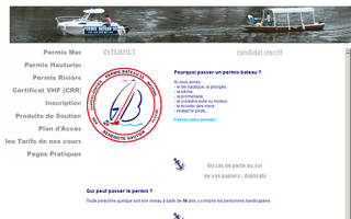 permisbateau53.fr website preview